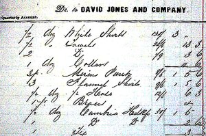 Insolvency file for Samuel Holmes in 1862